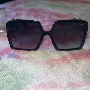 Quay Australia Almost Ready Polarized Square Oversized Sunglasses